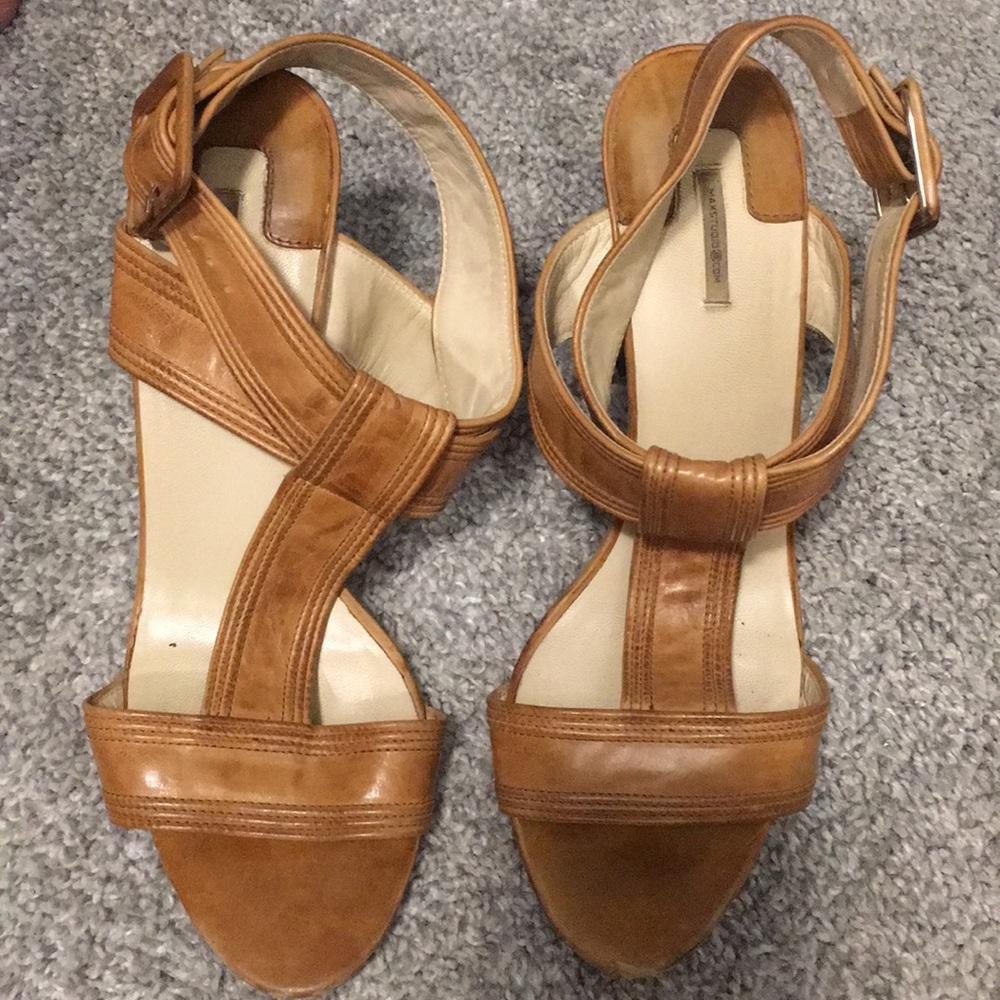 Max Studio nude sandals